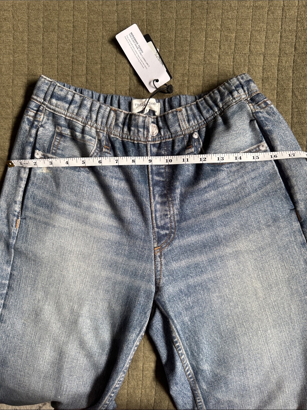 nwt rag and bone Miramar wide leg sweatpant - Picture 10 of 10